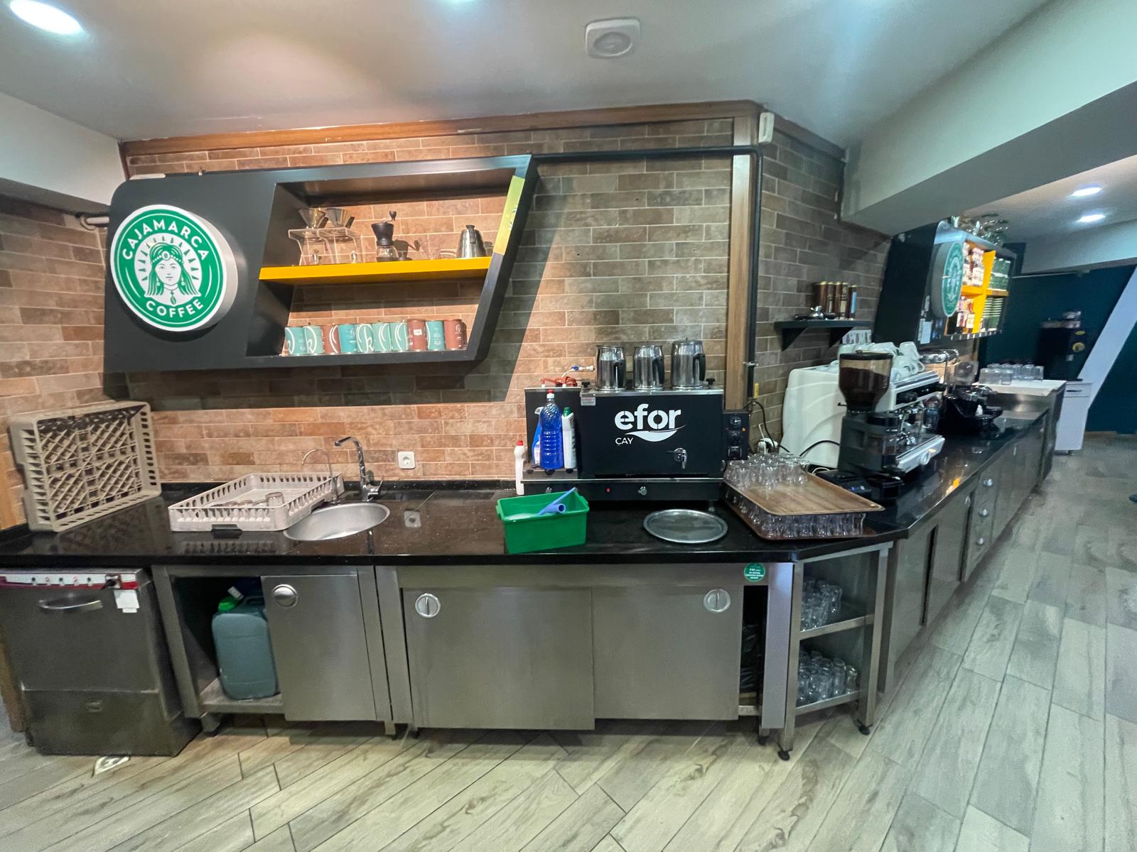 MARKA EMLAK'TAN ŞEHRİN EN GÜZEL KONUMUNDA DEVREN KİRALIK KAFETERYA