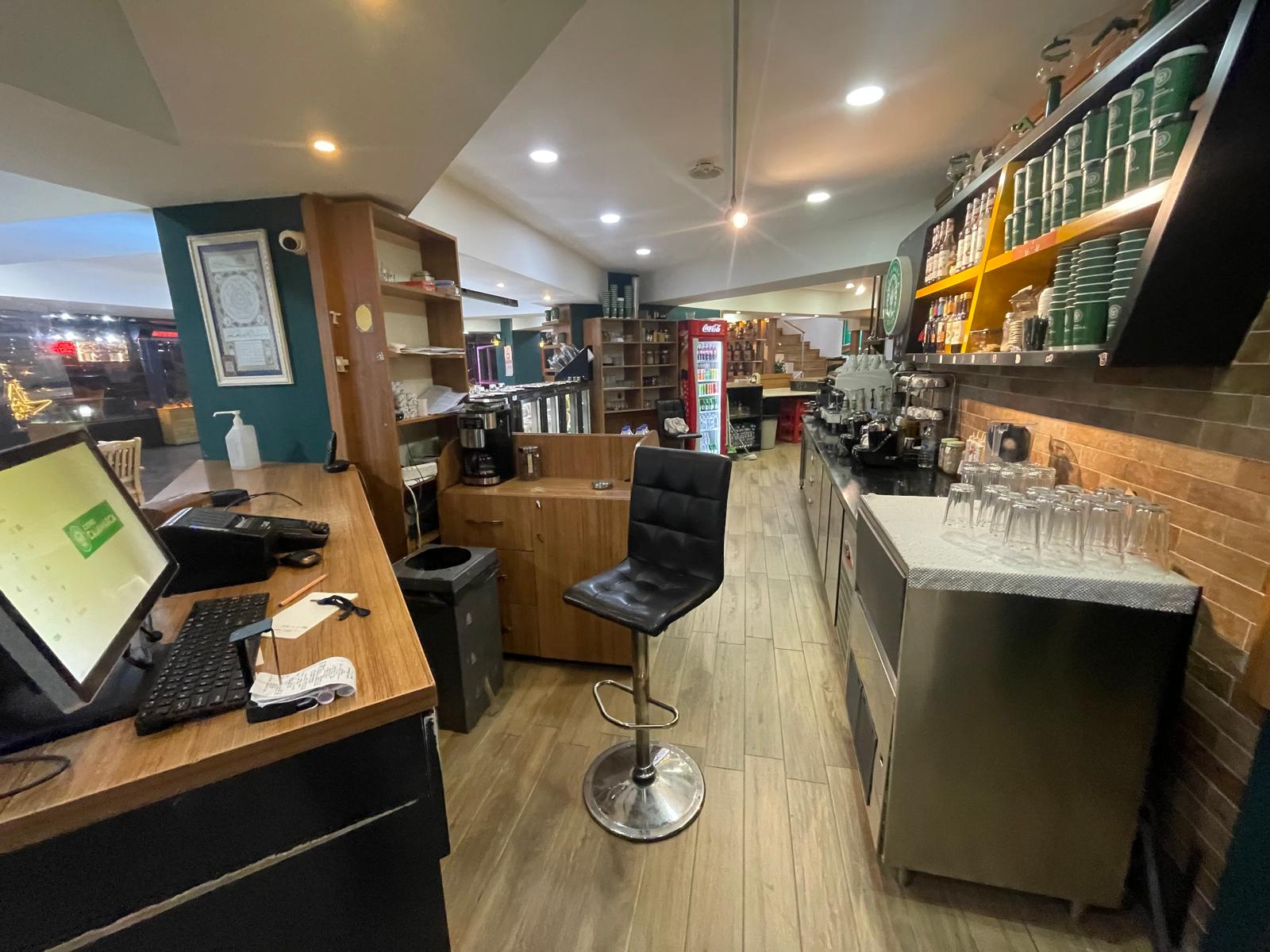 MARKA EMLAK'TAN ŞEHRİN EN GÜZEL KONUMUNDA DEVREN KİRALIK KAFETERYA